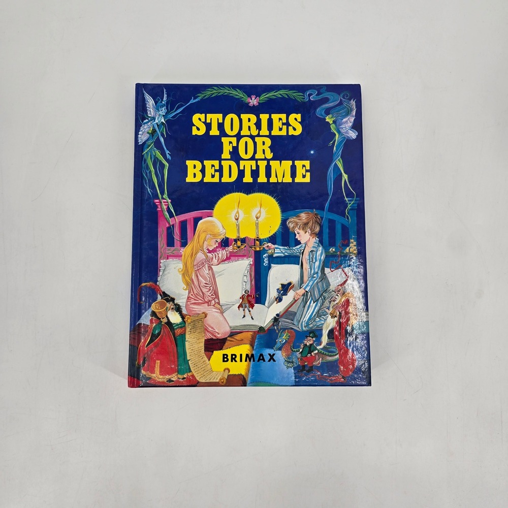Vintage 1984 Brimax Stories for Bedtime Hardcover Children's Fairy Tale Book